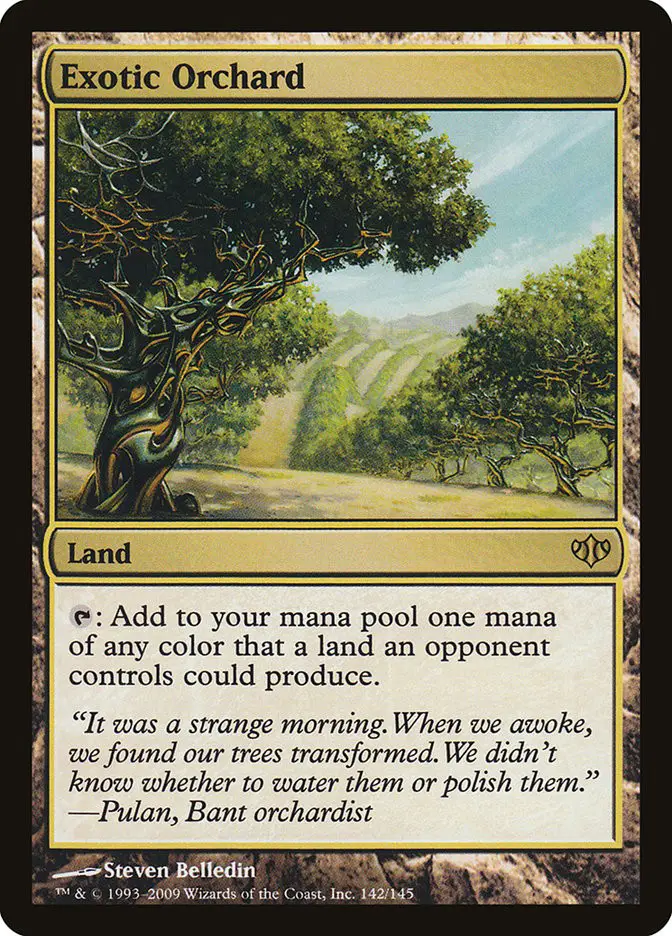 Exotic Orchard Rulings - MTG Assist