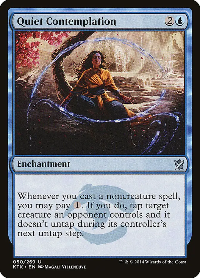 Quiet Contemplation • Enchantment (Khans of Tarkir) MTG Assist