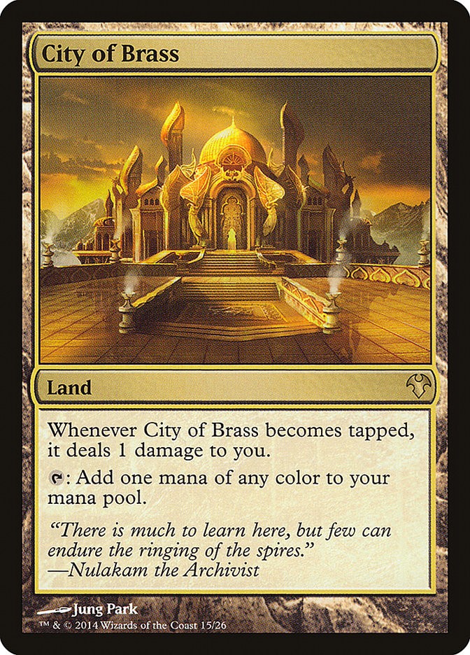 City of Brass sets and printings - MTG Assist