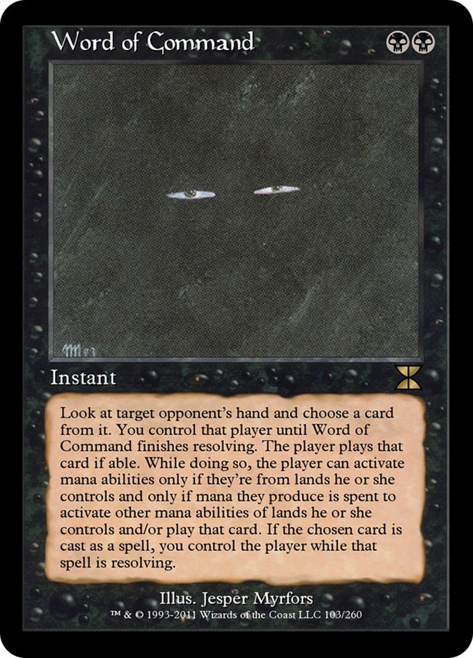 Word of Command • Instant (Masters Edition IV) - MTG Assist