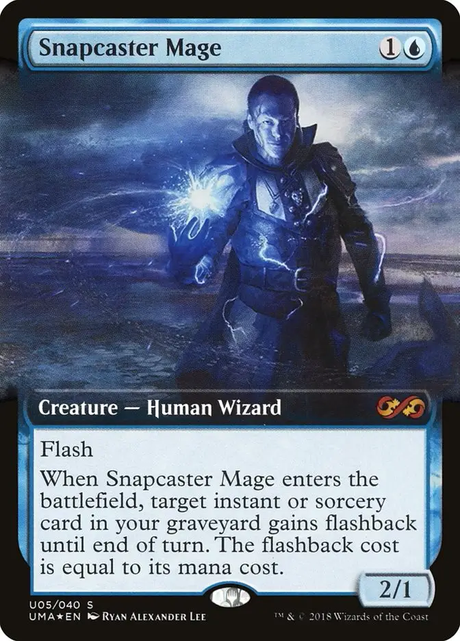 Snapcaster Mage • Creature — Human Wizard (Ultimate Box Topper 