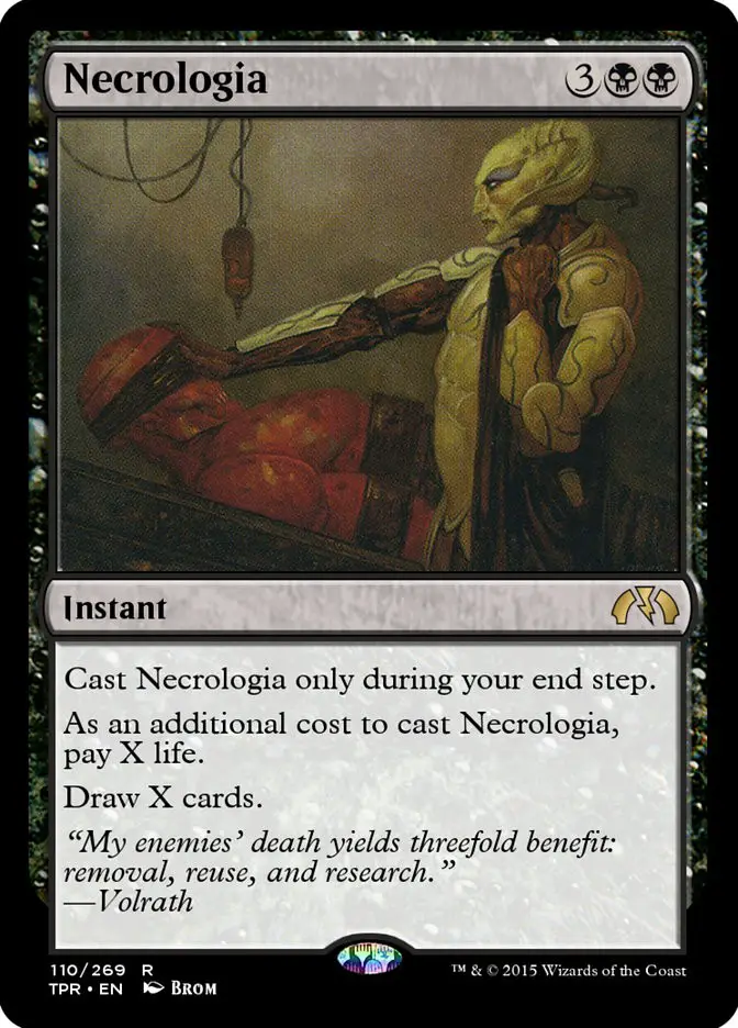 Necrologia Rulings - MTG Assist