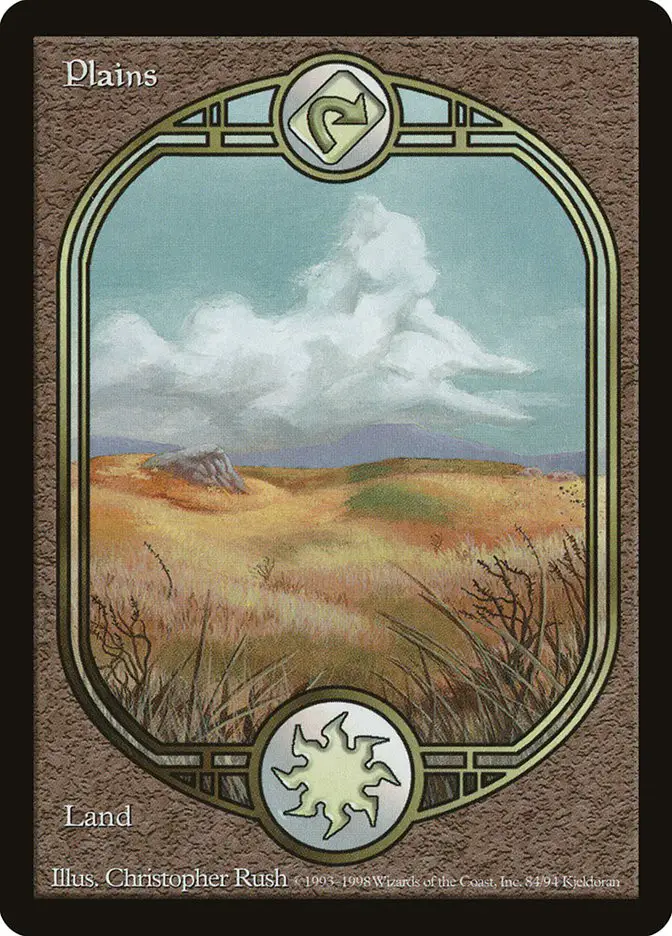 Plains Basic Land Plains Unglued Mtg Assist