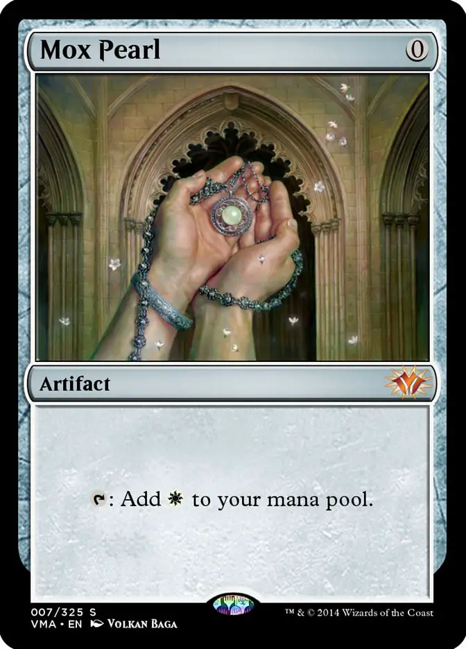 Mox Pearl • Artifact (Vintage Masters) - MTG Assist