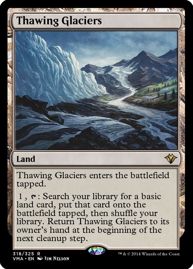 Thawing Glaciers • Land (Vintage Masters) - MTG Assist