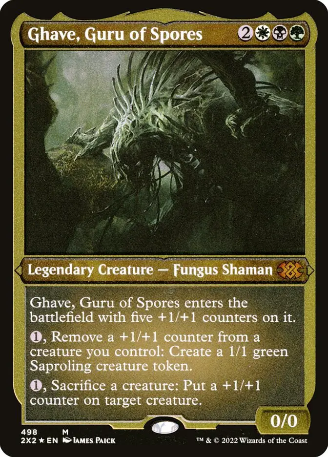 Ghave, Guru of Spores • Legendary Creature — Fungus Shaman (Double ...