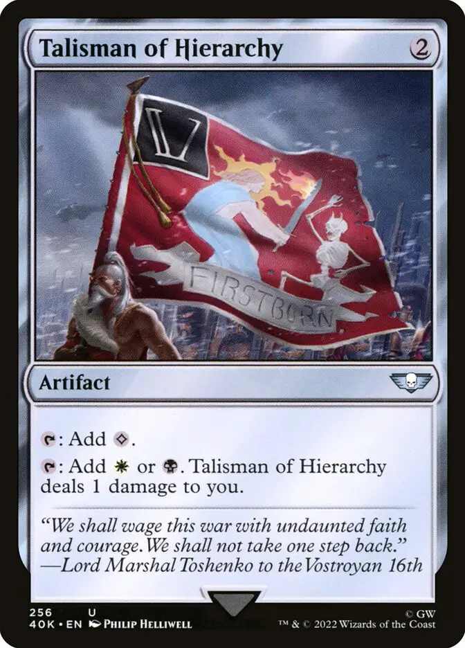 Talisman of Hierarchy (Warhammer 40,000 Commander)