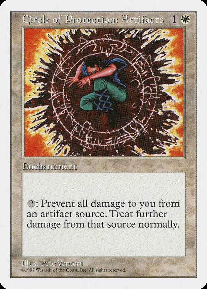 Circle of Protection  Artifacts (Fifth Edition)