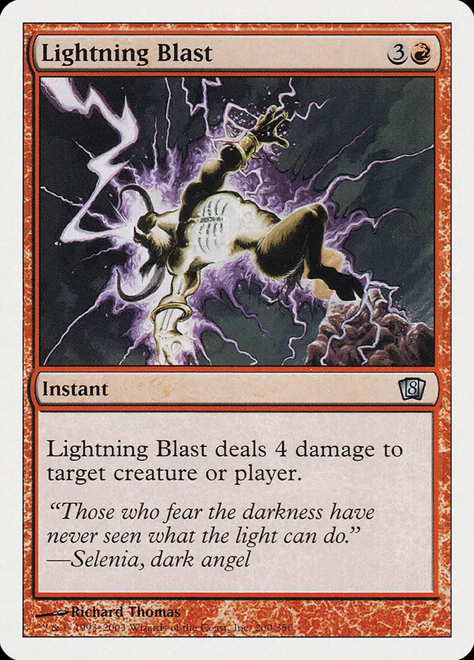 Lightning Blast (Eighth Edition)