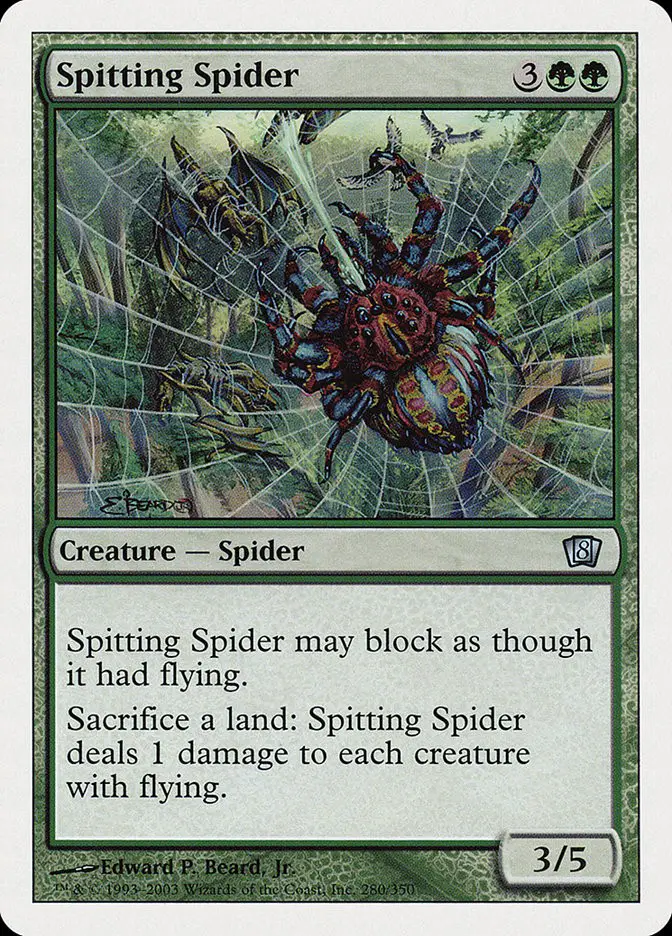 Spitting Spider (Eighth Edition)