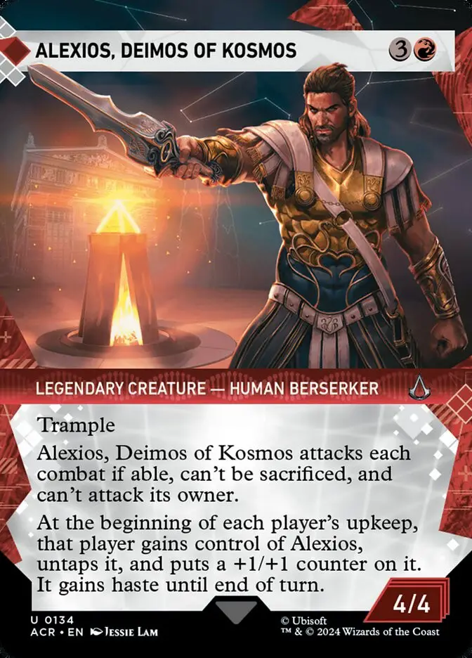 Alexios, Deimos of Kosmos • Legendary Creature — Human Berserker ...