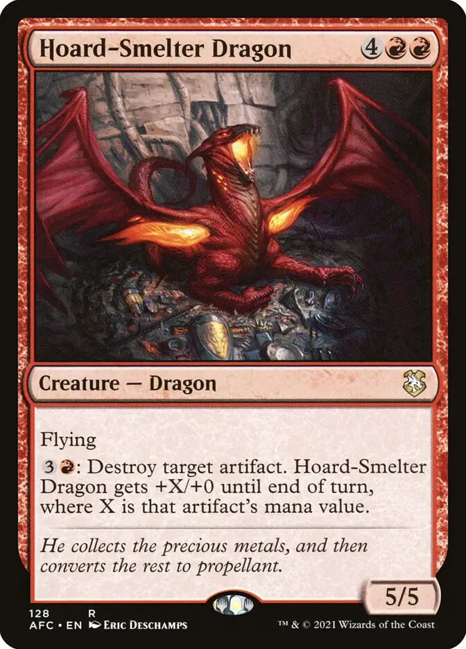 Hoard Smelter Dragon (Forgotten Realms Commander)