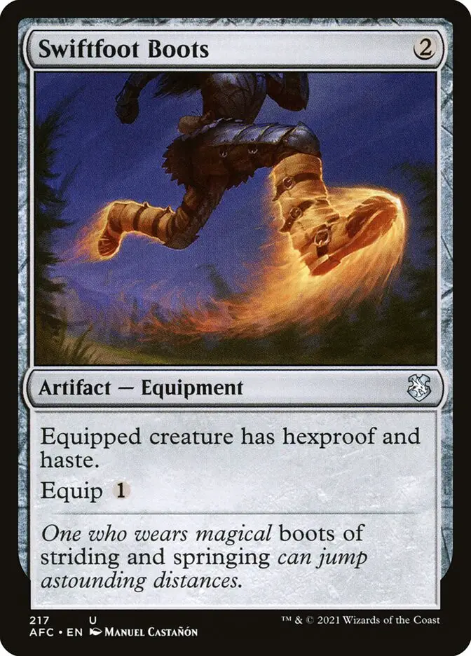 Swiftfoot Boots (Forgotten Realms Commander)