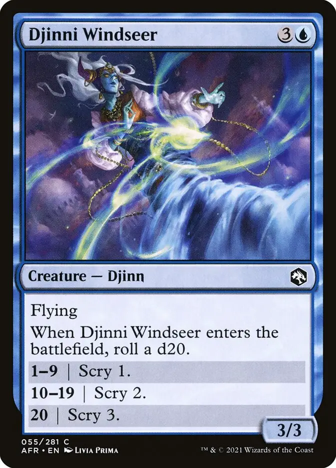 Djinni Windseer (Adventures in the Forgotten Realms)