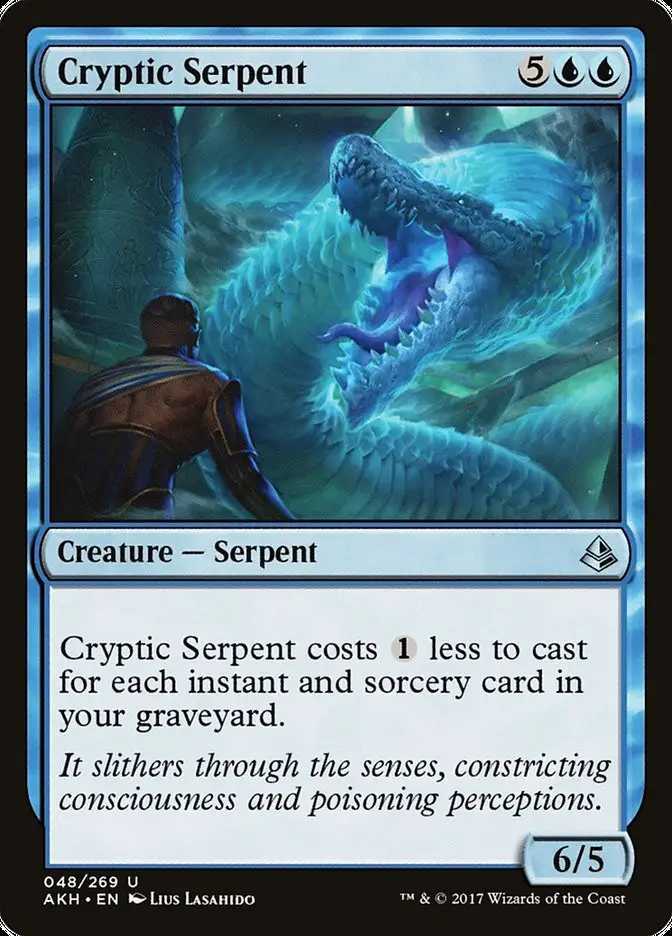 Cryptic Serpent (Amonkhet)