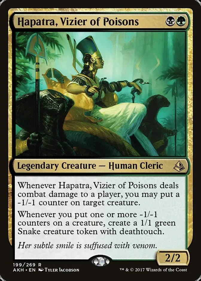 Hapatra  Vizier of Poisons (Amonkhet)