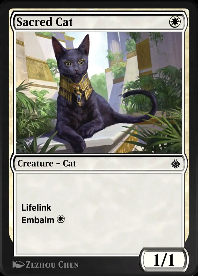 Sacred Cat (Amonkhet Remastered)