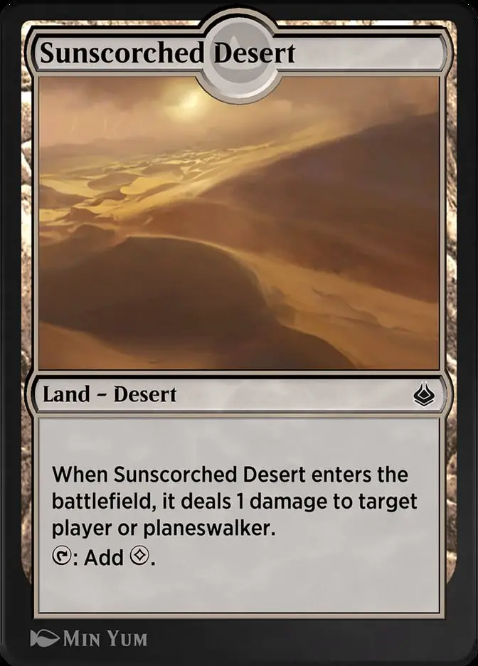 Sunscorched Desert (Amonkhet Remastered)