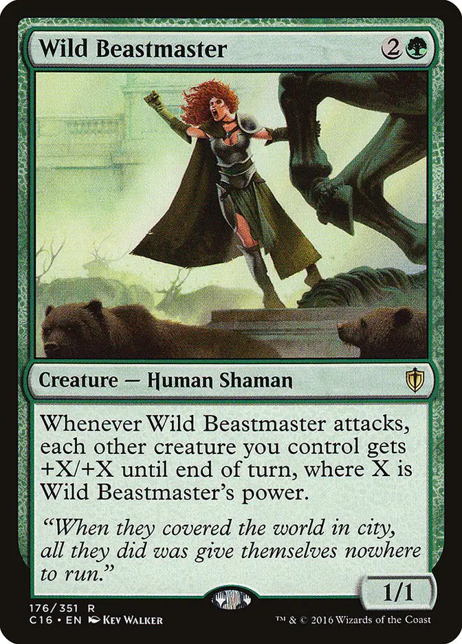 Wild Beastmaster (Commander 2016)