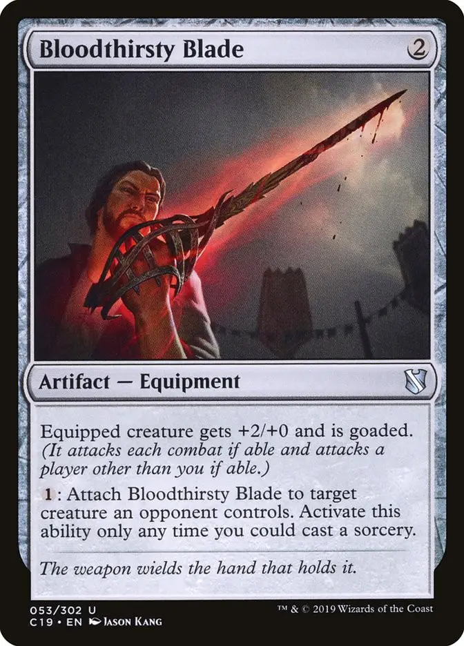 Bloodthirsty Blade (Commander 2019)