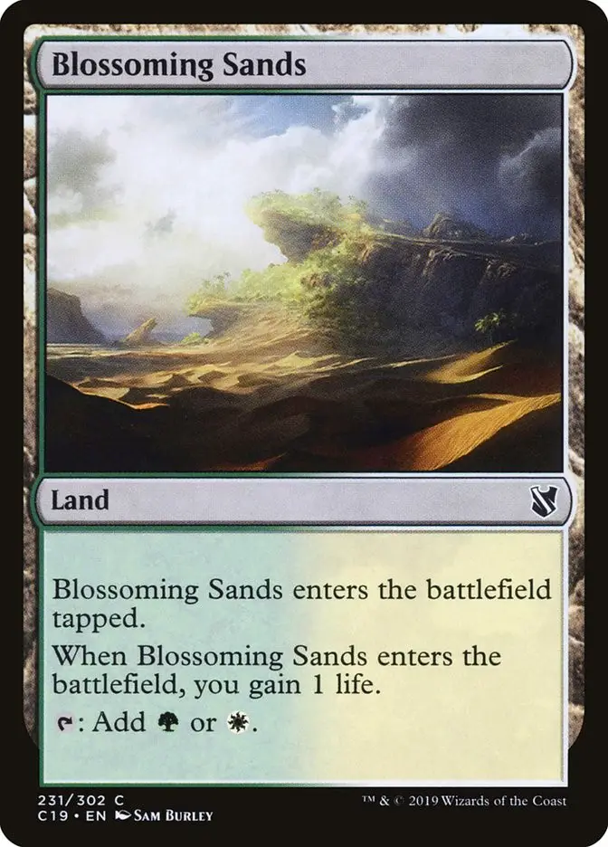 Blossoming Sands (Commander 2019)