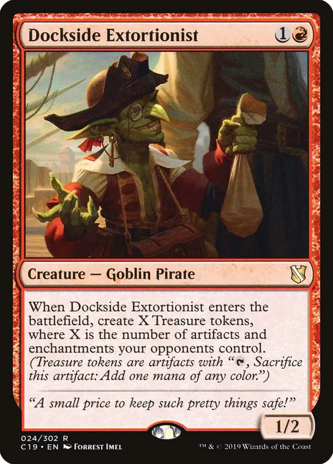 Dockside Extortionist (Commander 2019)