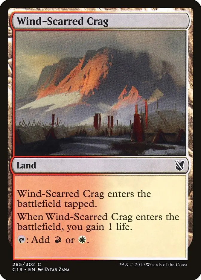Wind Scarred Crag (Commander 2019)