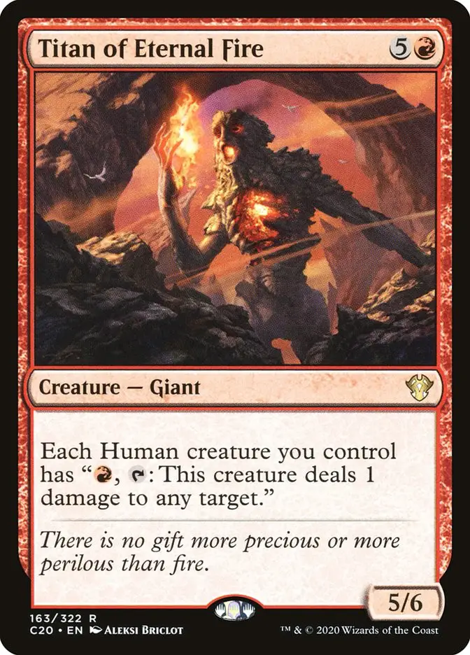 Titan of Eternal Fire (Commander 2020)