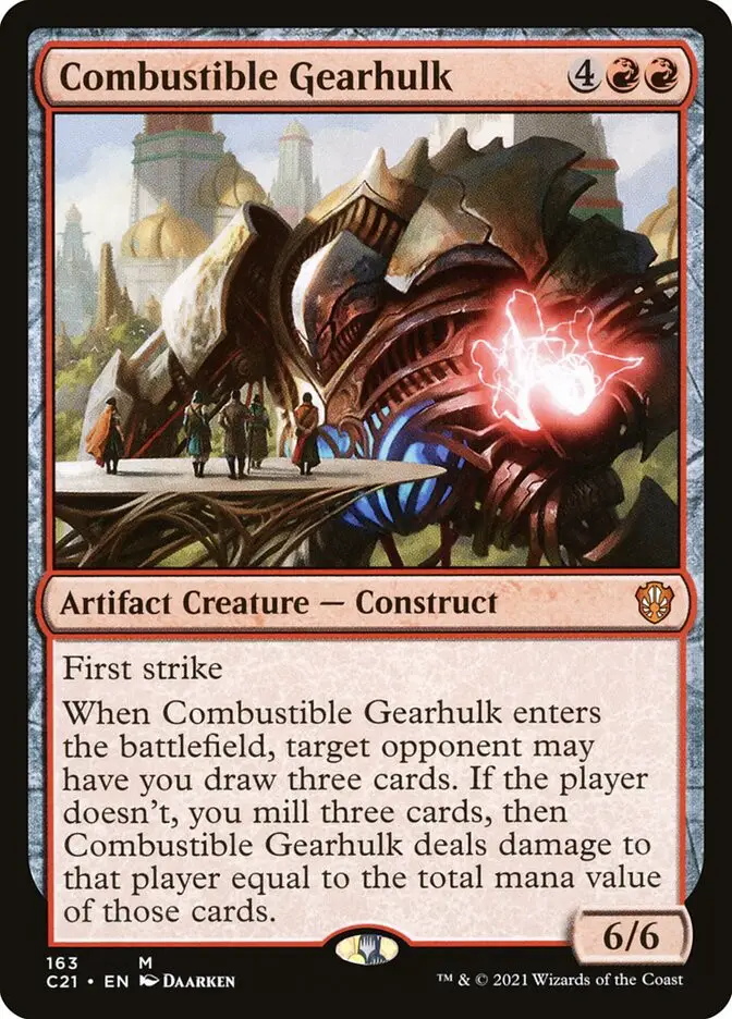 Combustible Gearhulk (Commander 2021)