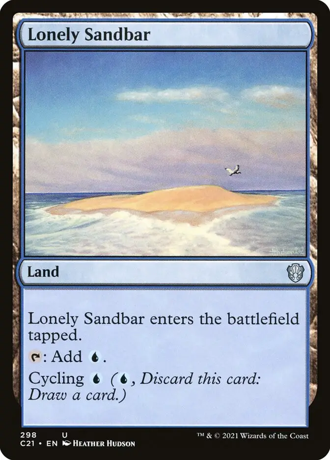Lonely Sandbar (Commander 2021)