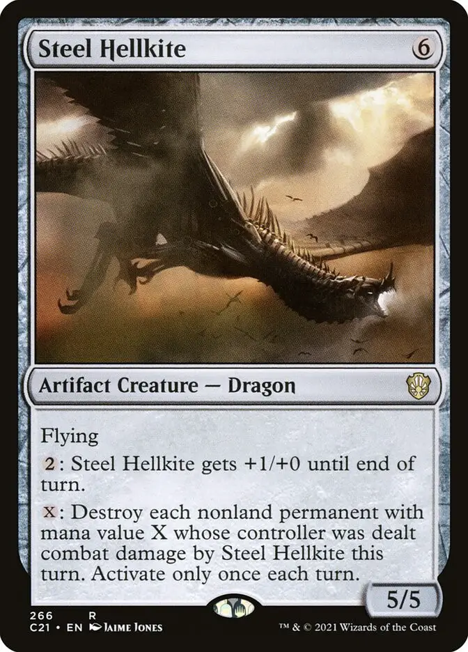 Steel Hellkite (Commander 2021)