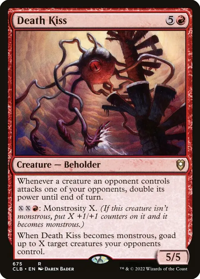 Death Kiss • Creature — Beholder (Commander Legends: Battle for Baldur ...