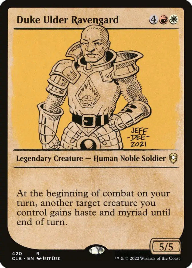 Duke Ulder Ravengard • Legendary Creature — Human Noble Soldier ...