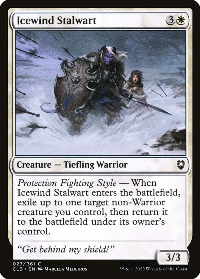 Icewind Stalwart (Commander Legends: Battle for Baldur