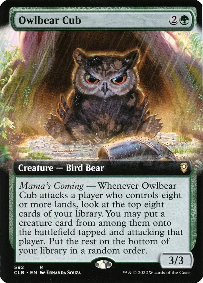 Owlbear Cub (Commander Legends: Battle for Baldur