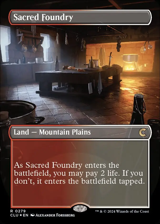 Sacred Foundry (Ravnica: Clue Edition)