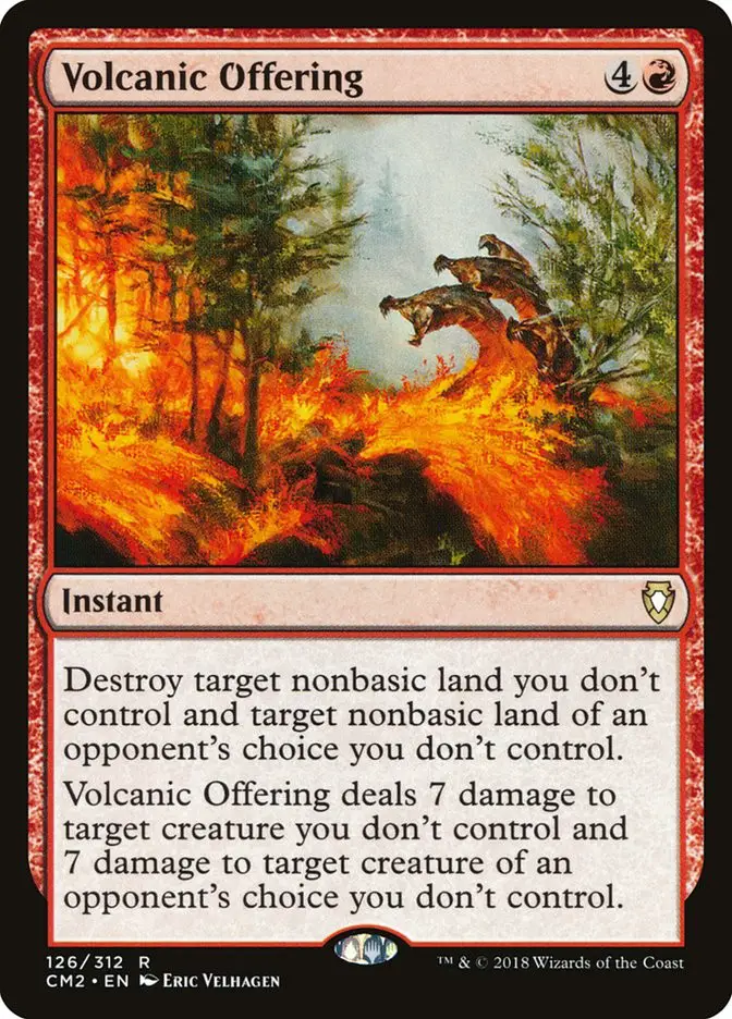 Volcanic Offering (Commander Anthology Volume II)