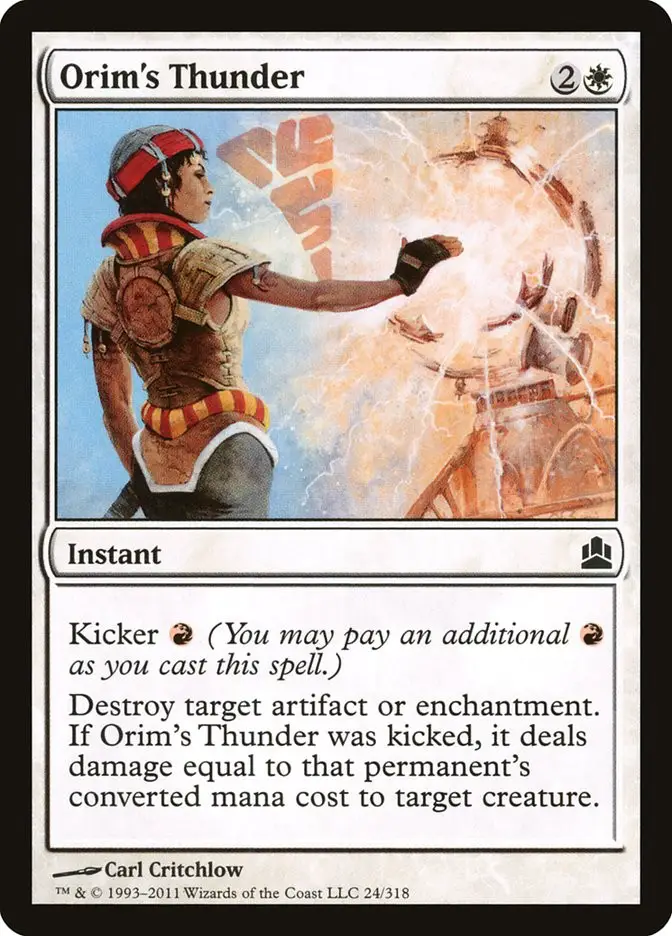 Orim s Thunder (Commander 2011)