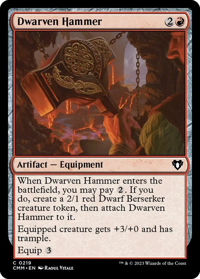 Dwarven Hammer (Commander Masters)