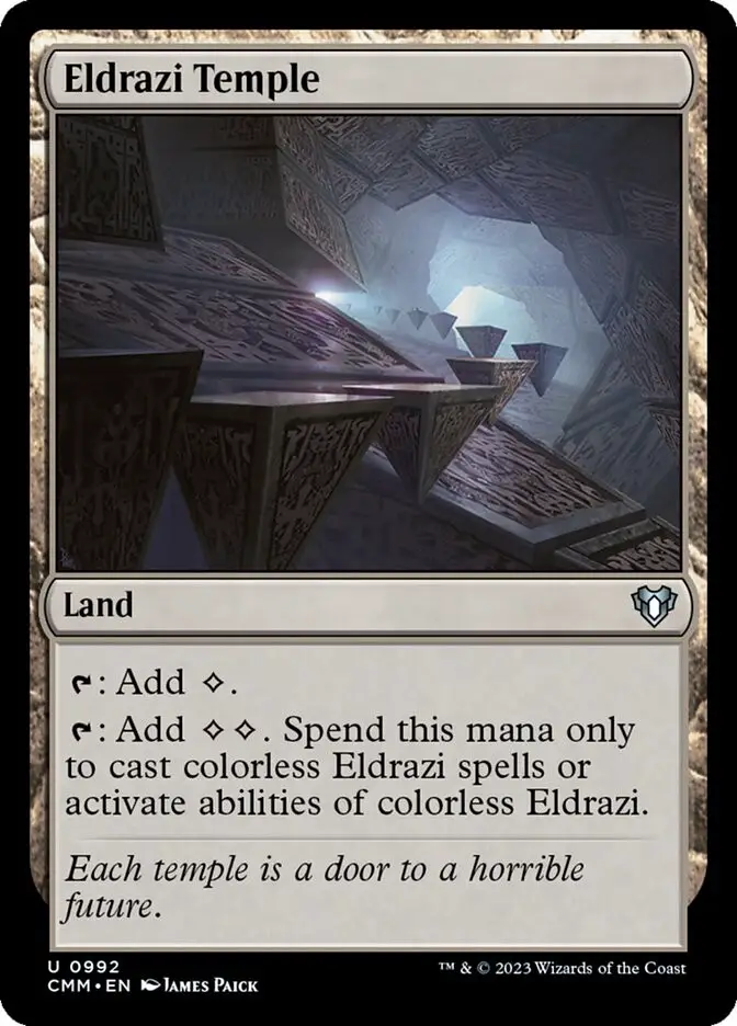 Eldrazi Temple • Land (Commander Masters) - MTG Assist