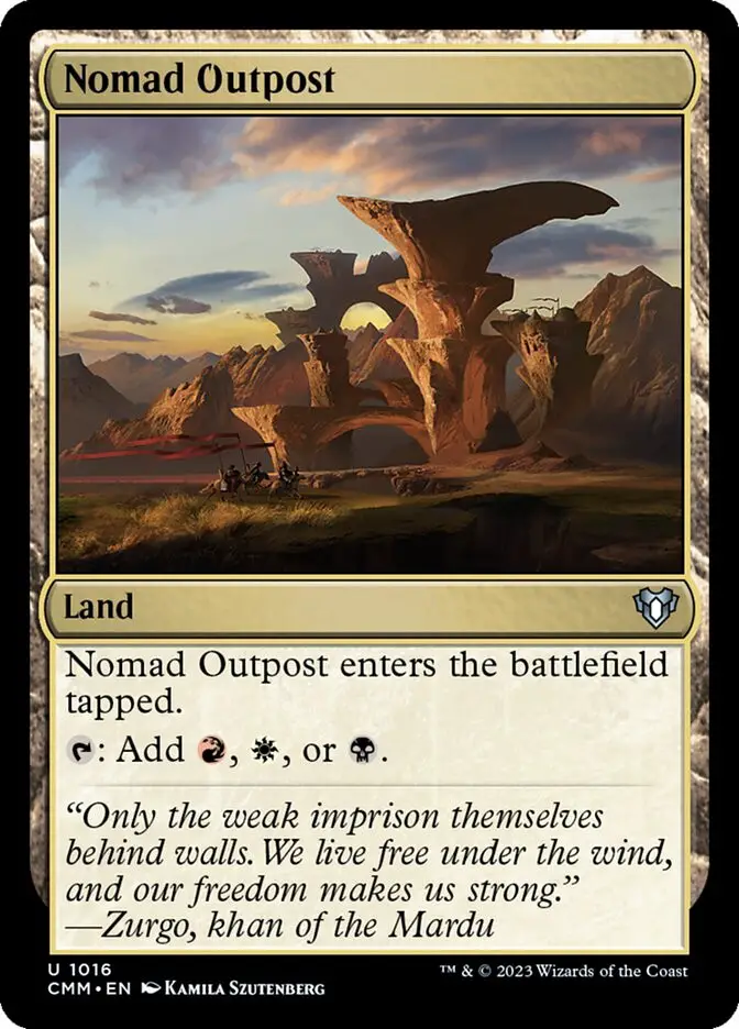 Nomad Outpost (Commander Masters)