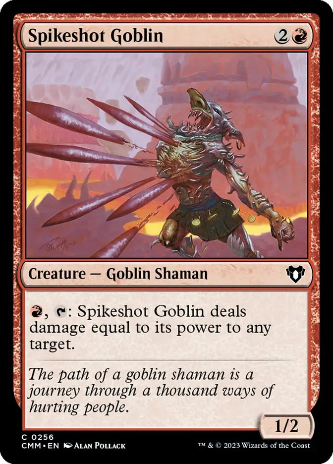 Spikeshot Goblin (Commander Masters)