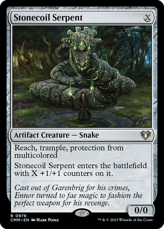 Stonecoil Serpent (Commander Masters)
