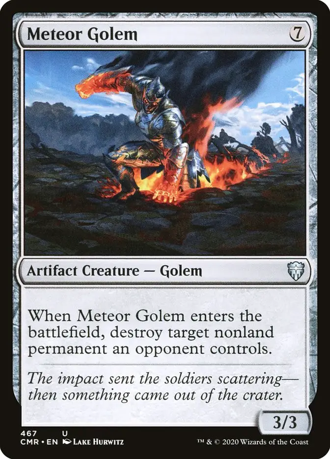 Meteor Golem (Commander Legends)