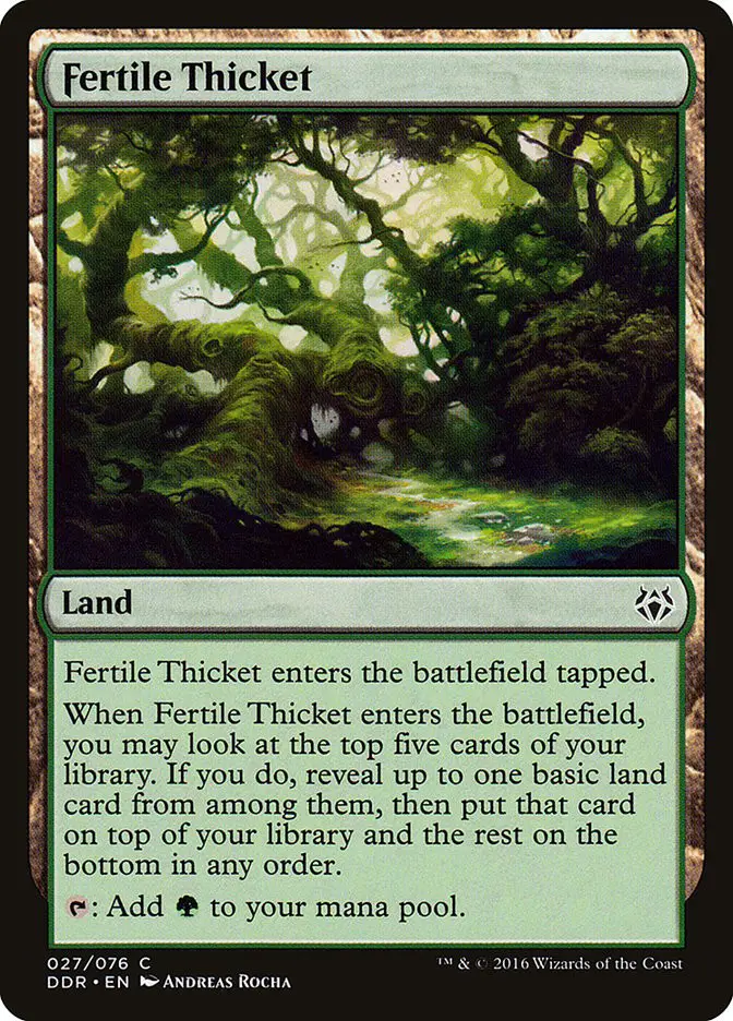 Fertile Thicket (Duel Decks: Nissa vs. Ob Nixilis)