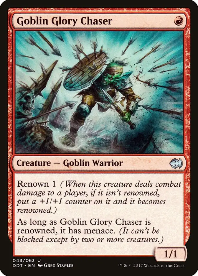 Goblin Glory Chaser (Duel Decks: Merfolk vs. Goblins)