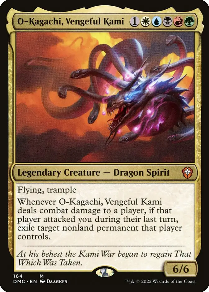 O Kagachi  Vengeful Kami (Dominaria United Commander)
