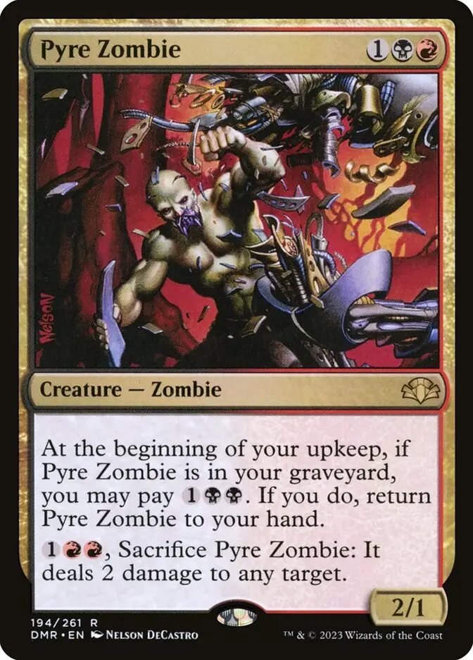 Pyre Zombie (Dominaria Remastered)