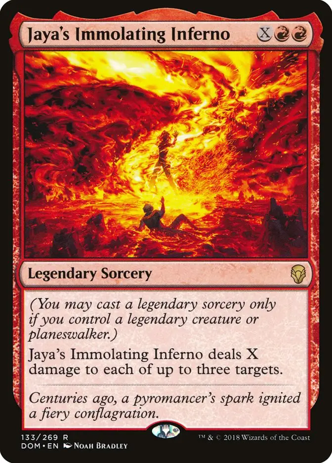 Jaya s Immolating Inferno (Dominaria)