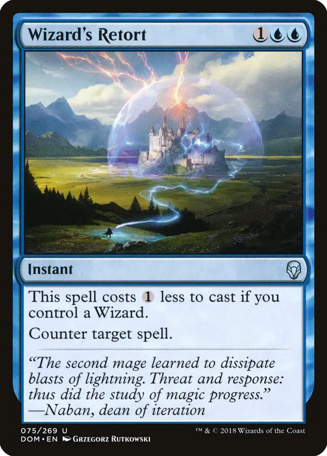 Wizard s Retort (Dominaria)